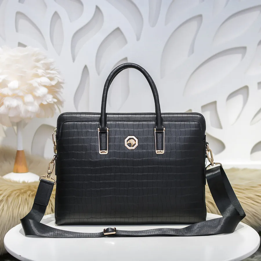 Stefano Ricci Men's Latest Briefcase Premium Leather, Elegant Design