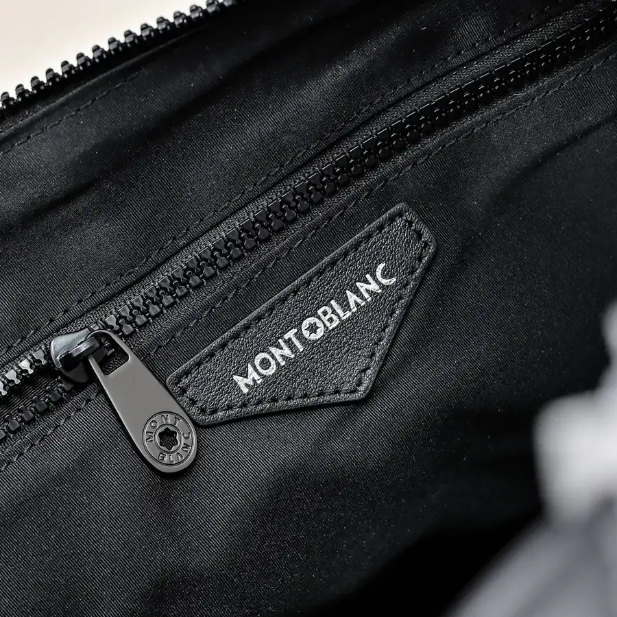 MONT BLANC Men's Crossbody Bag Premium Leather, Elegant Design