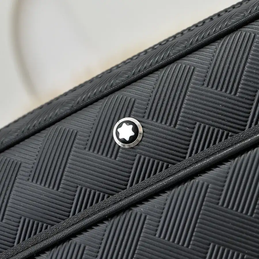 MONT BLANC Men's Crossbody Bag Premium Calfskin, Elegant Design