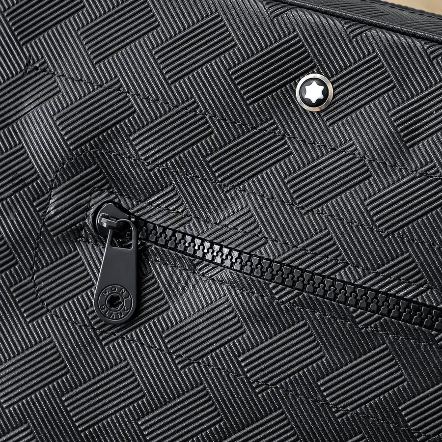 MONT BLANC Men's Crossbody Bag Premium Leather, Elegant Design