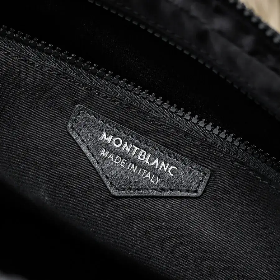 MONT BLANC Men's Crossbody Bag Premium Leather, Elegant Design