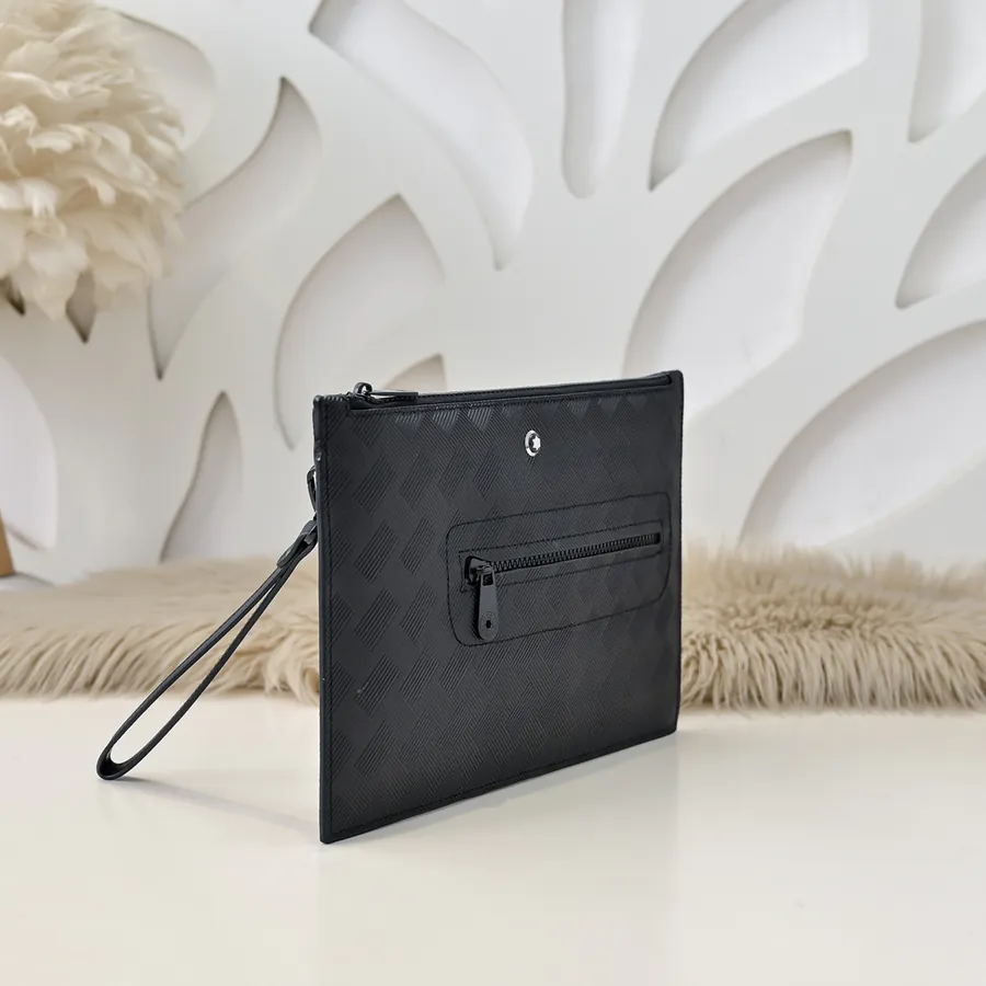 MONT BLANC Men's Wallet Premium Leather, Elegant Design