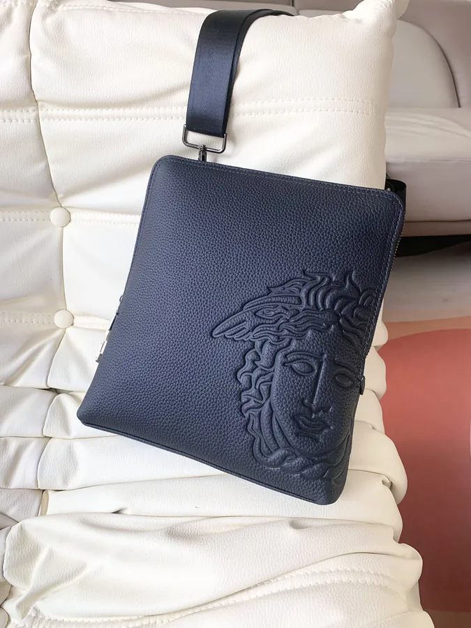 Versace Men's Luxury Briefcase Tote