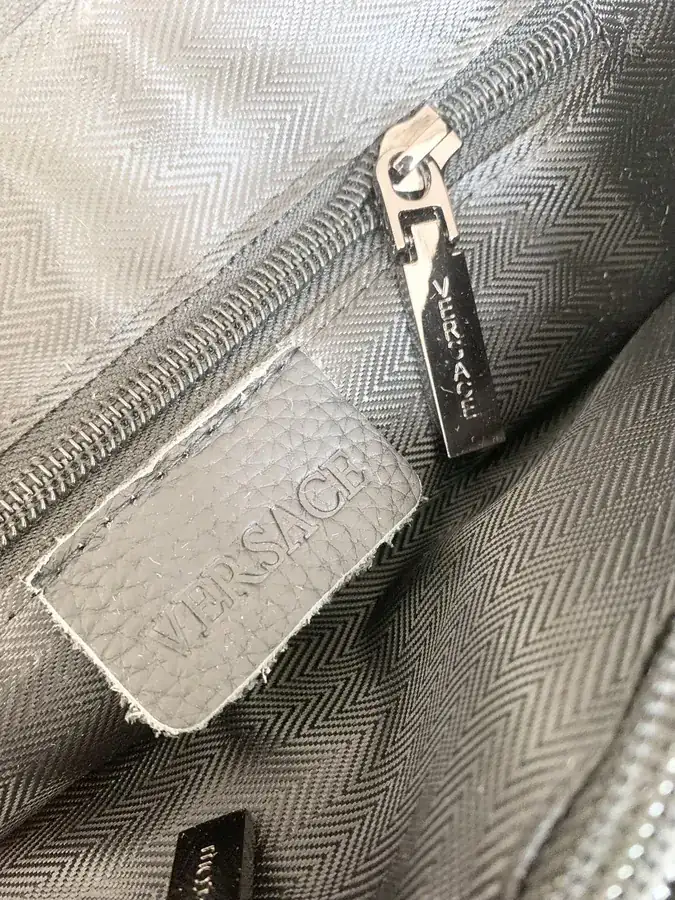 Versace Men's Luxury Briefcase Tote
