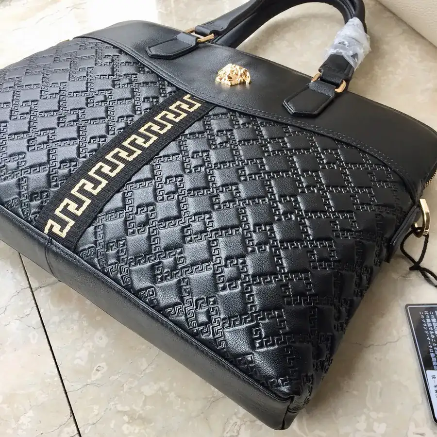 Versace Men's Business Briefcase Premium Quality
