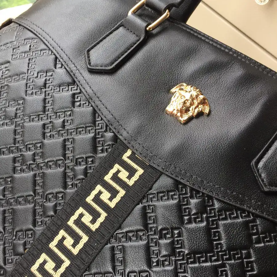 Versace Men's Business Briefcase Premium Quality