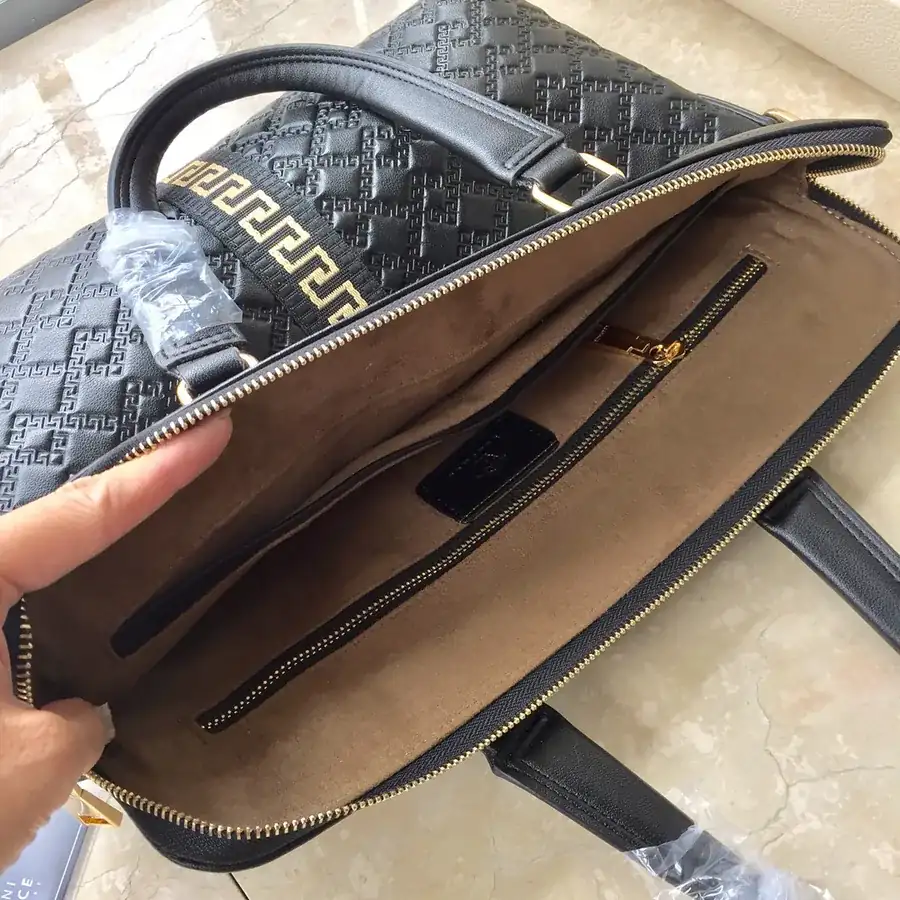 Versace Men's Business Briefcase Premium Quality