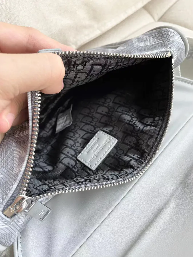 Marc Bohan Diamond Satchel in Black and Gray