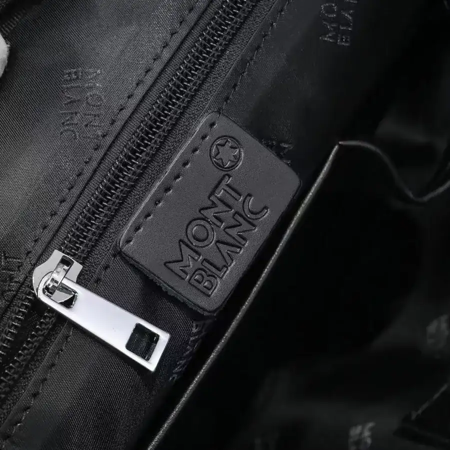 New MB M9711 Leather Briefcase