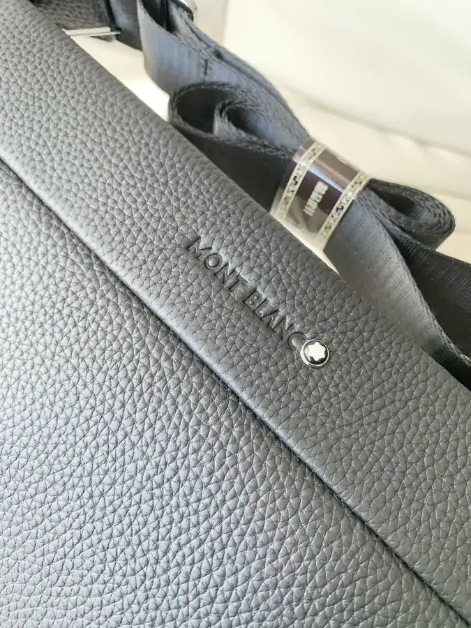 Montblanc Men's New Fashion Crossbody Bag with Classic Logo and Waterproof Fabric
