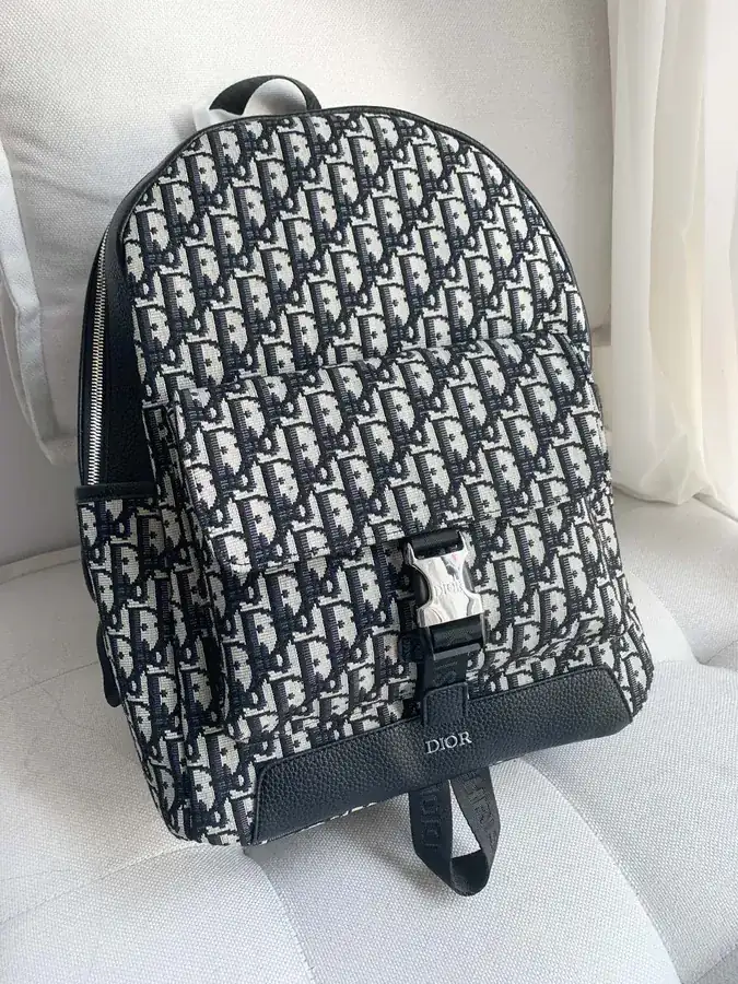 Dior 23 New Explorer Series Men's Monogram Canvas Backpack