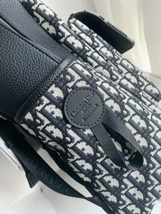Dior 23 New Explorer Series Men's Monogram Canvas Backpack