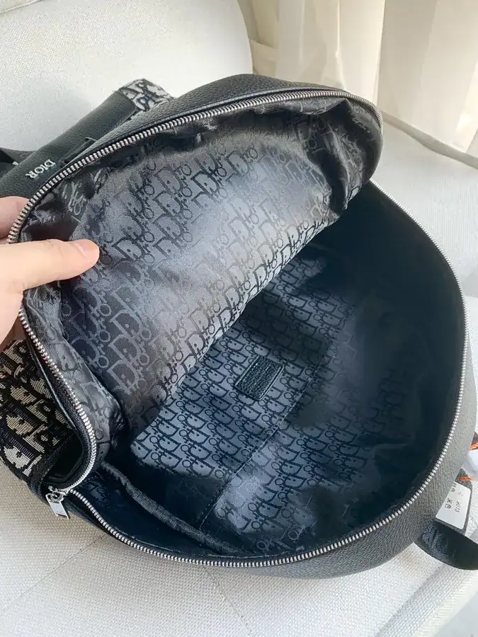 Dior 23 New Explorer Series Men's Monogram Canvas Backpack