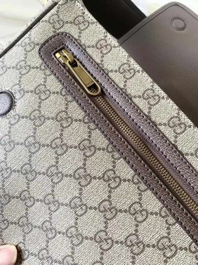 Gucci New Crossbody Bag Premium Leather and PVC Pattern