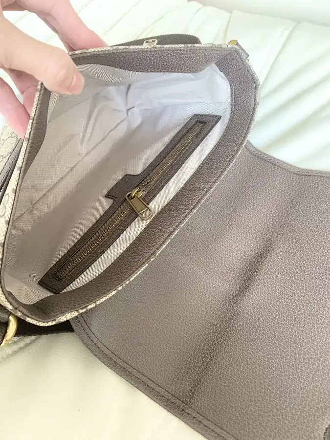 Gucci New Crossbody Bag Premium Leather and PVC Pattern