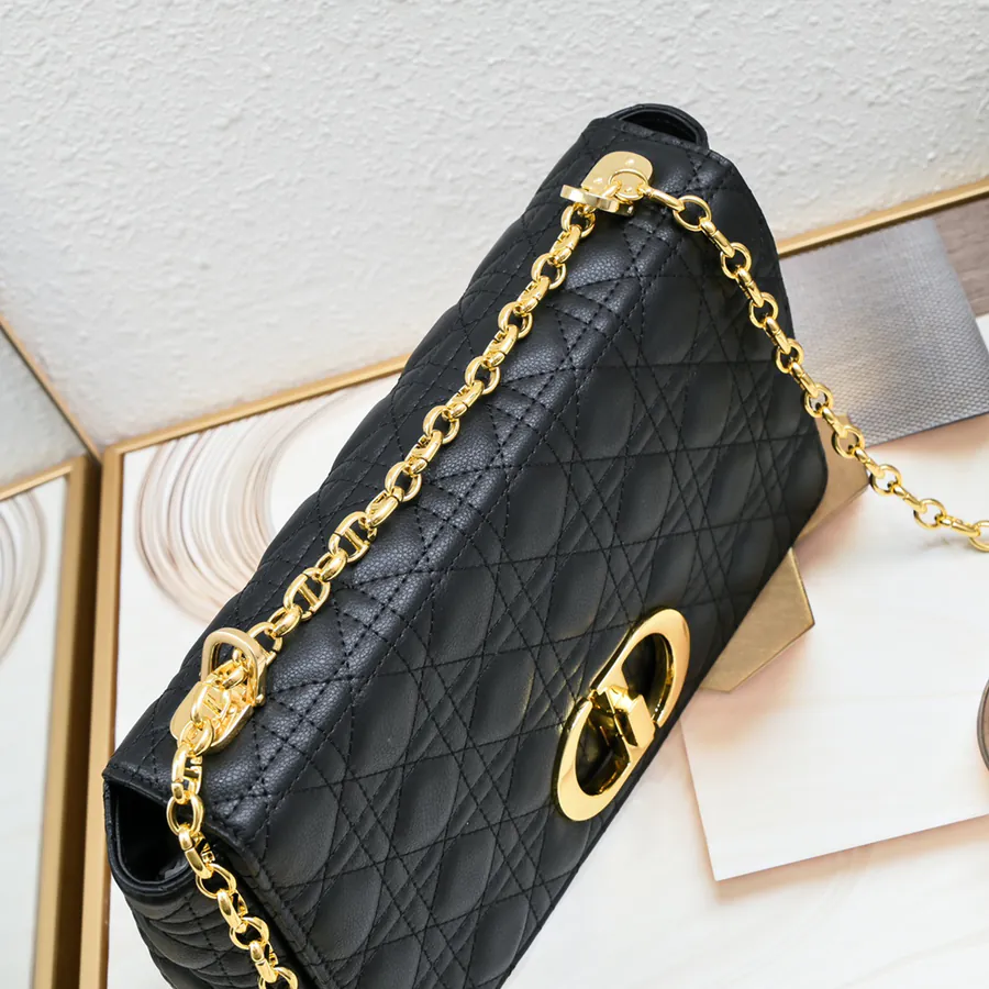 Dior Large Bucket Bag with Grained Calfskin