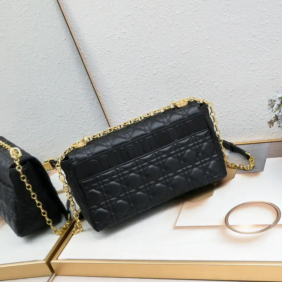 Dior Large Bucket Bag with Grained Calfskin