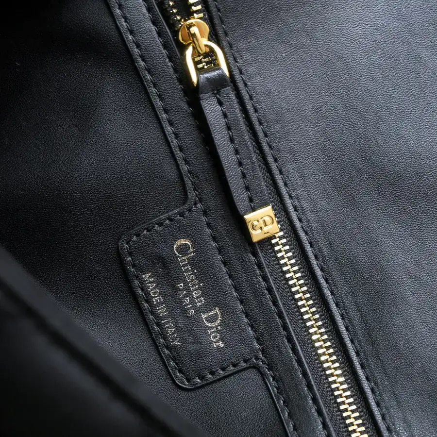 Dior Large Bucket Bag with Grained Calfskin