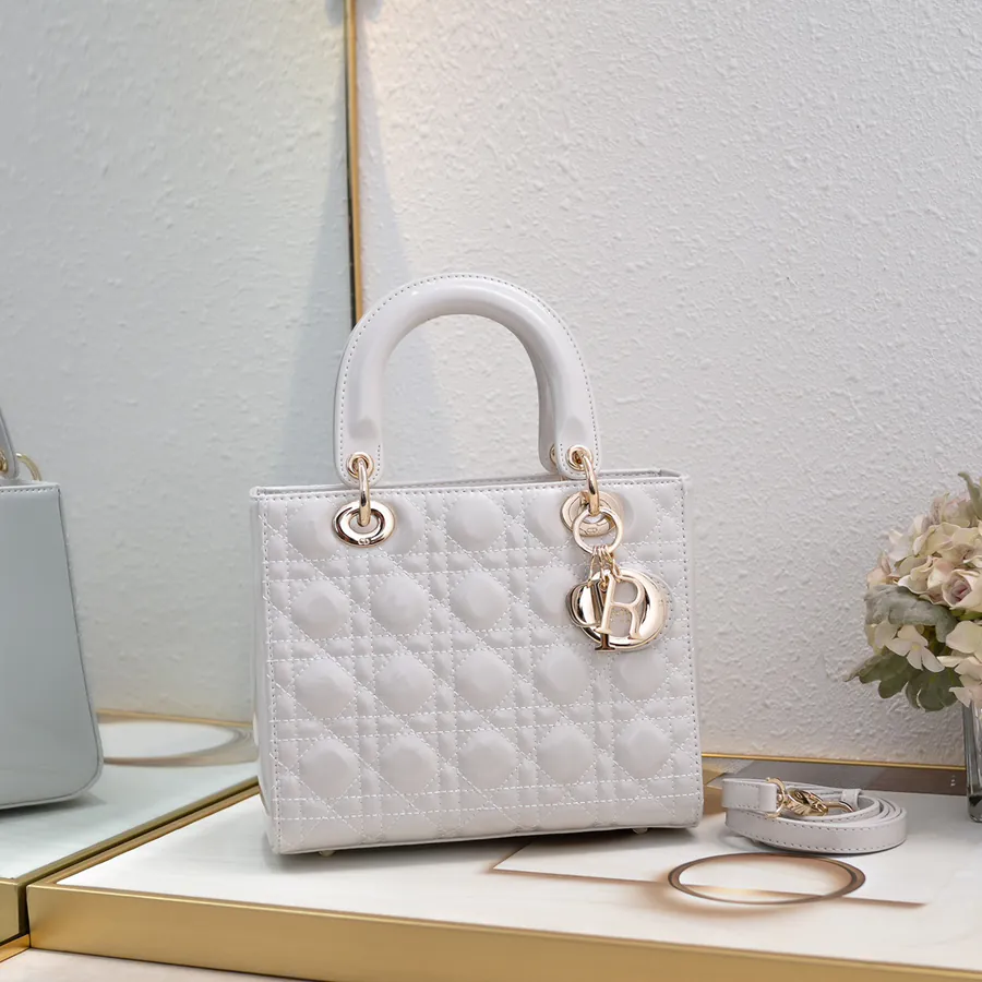 My Lady 5 Compartment Painted Calfskin Bag