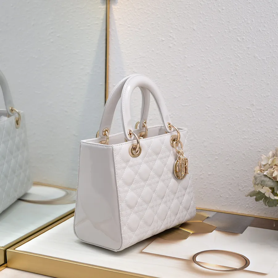 My Lady 5 Compartment Painted Calfskin Bag