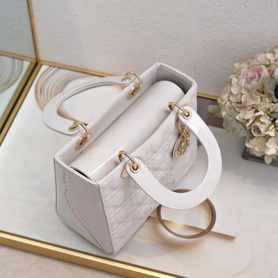 My Lady 5 Compartment Painted Calfskin Bag