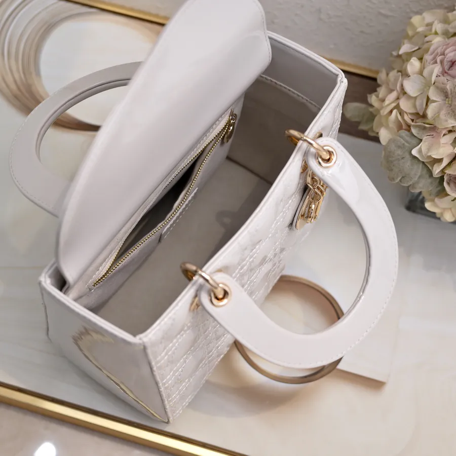 My Lady 5 Compartment Painted Calfskin Bag
