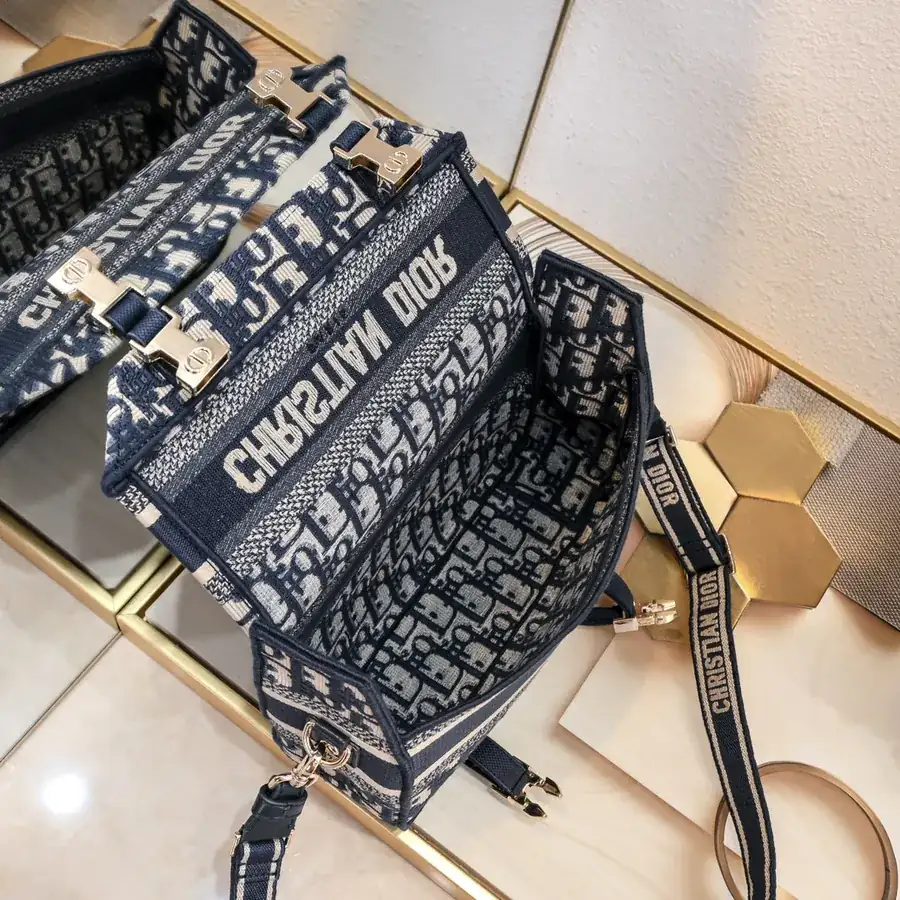 Dior Camp Embroidered Mini Messenger Bag