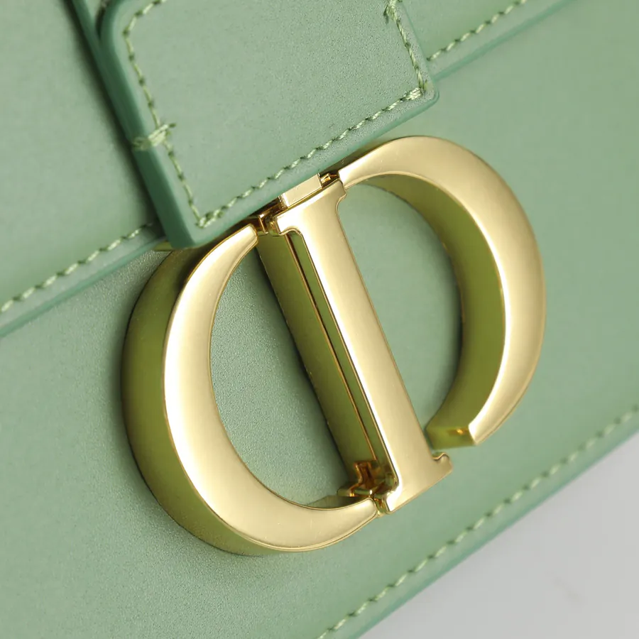 Dior 30 Montaigne Green Bucket Bag