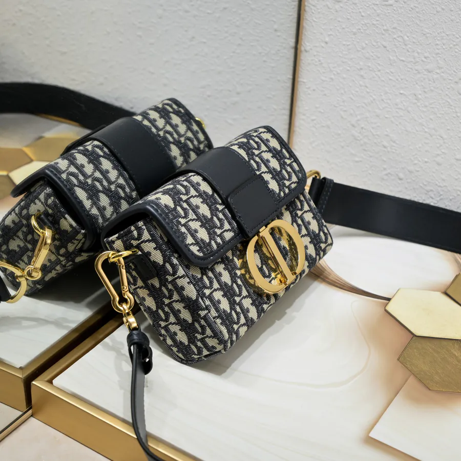 Dior Mini Montaigne Box Bag with CD Lock