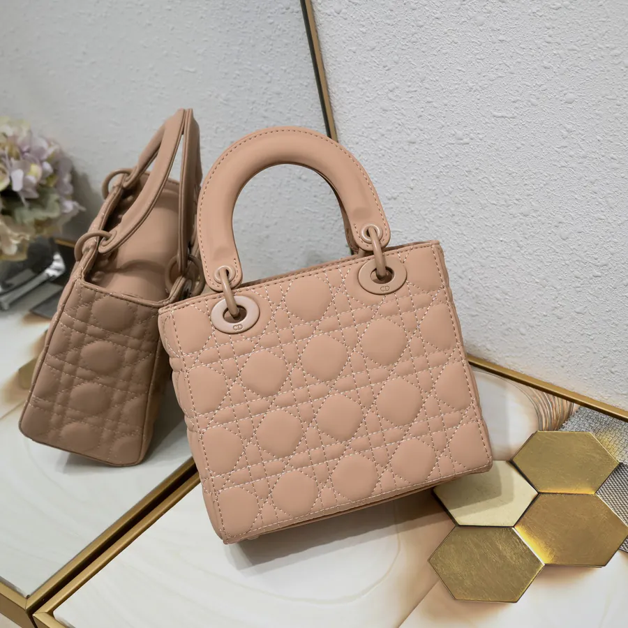 Di0r Ultra Matte Calfskin Crossbody Bag