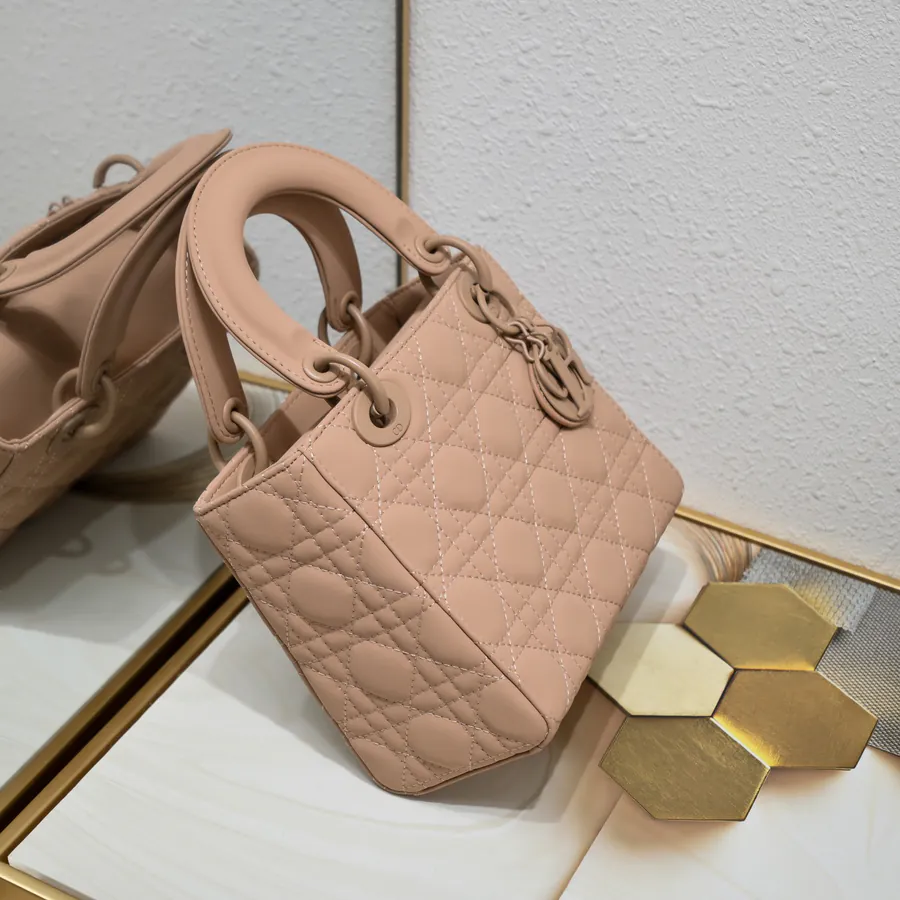 Di0r Ultra Matte Calfskin Crossbody Bag