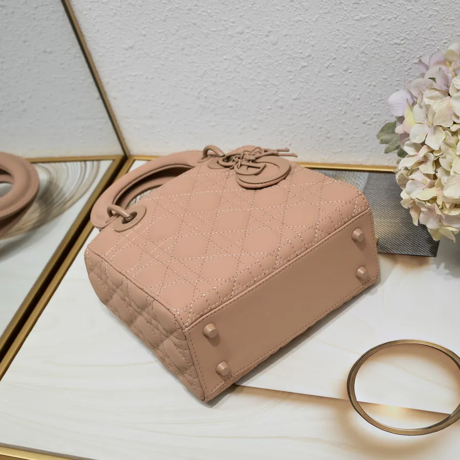 Di0r Ultra Matte Calfskin Crossbody Bag