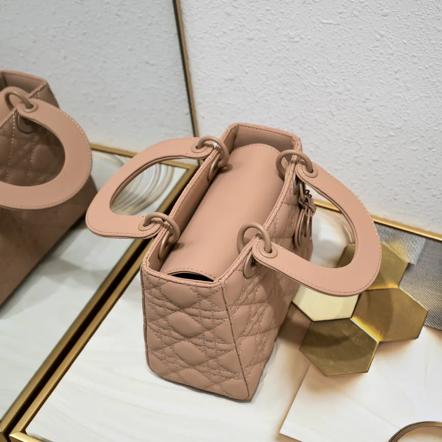 Di0r Ultra Matte Calfskin Crossbody Bag