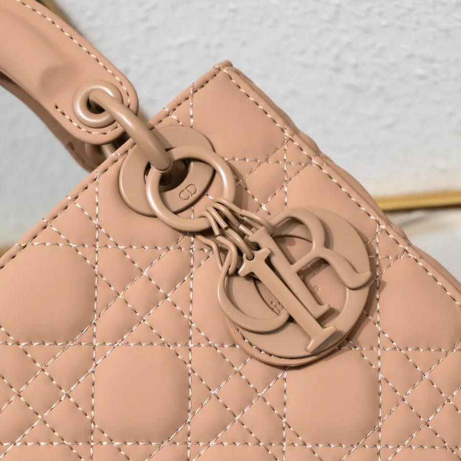 Di0r Ultra Matte Calfskin Crossbody Bag