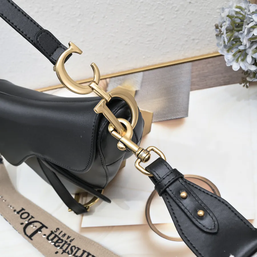 Saddle Full Leather Satchel Large Size
