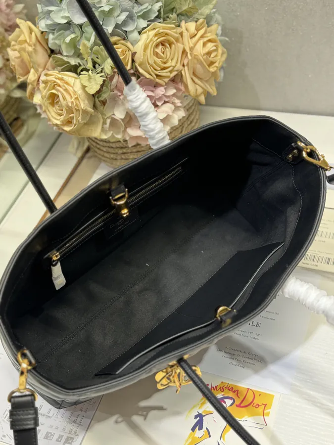 Dior Tousjours Handbag in White