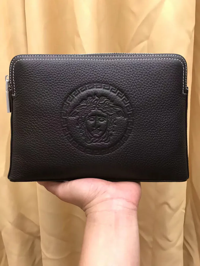 2022 New Fanjia Double Handle Bag, Grained Calfskin, Practical Design