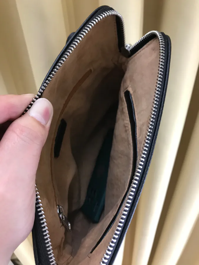 P260 Premium Crossbody Bag in Grained Calfskin