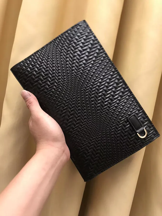 2023 V Brand New Handbag Exclusive Custom Top Grain Embossed Calfskin, 27.18.4, Black