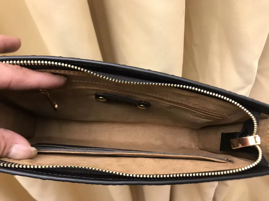 2023 V Brand New Handbag Exclusive Custom Top Grain Embossed Calfskin, 27.18.4, Black