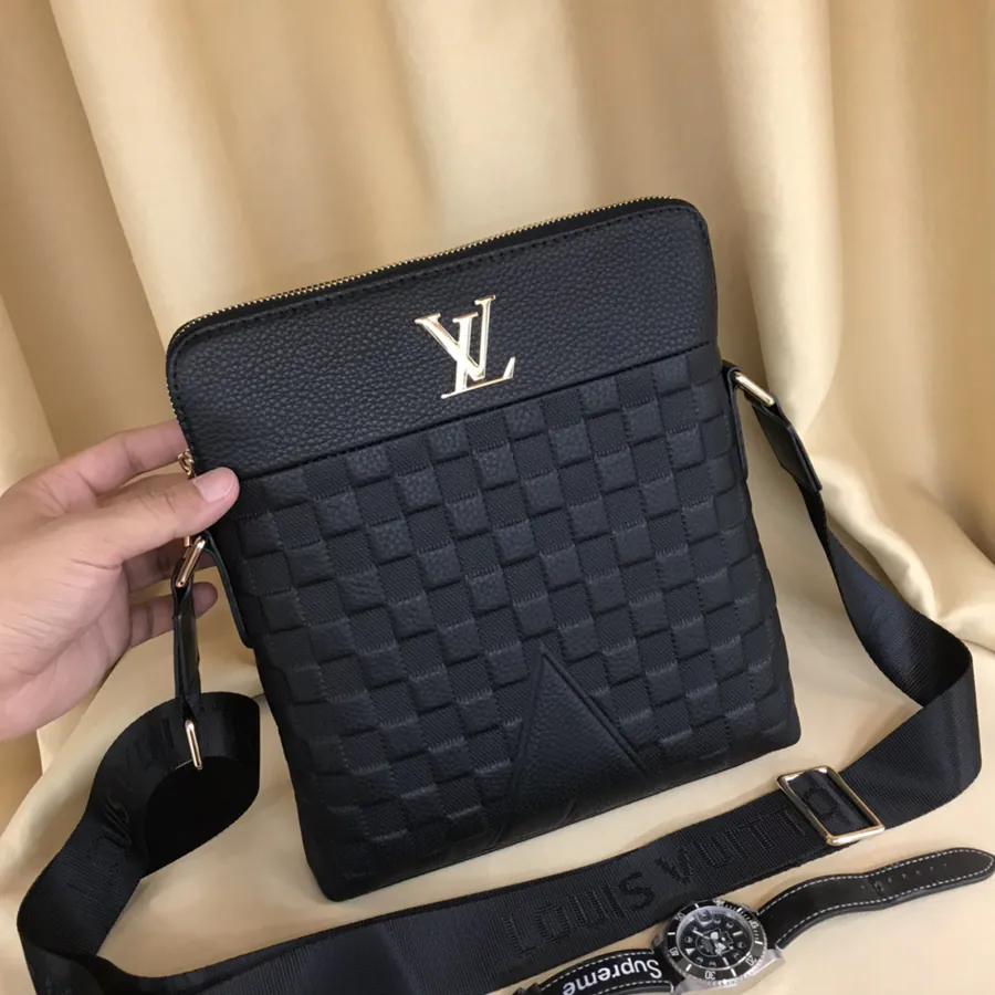 Louis Vuitton Crossbody Bag Premium Italian Calfskin