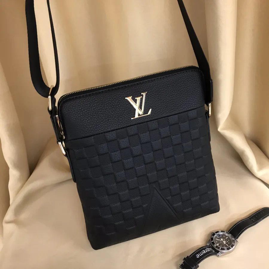 Louis Vuitton Crossbody Bag Premium Italian Calfskin