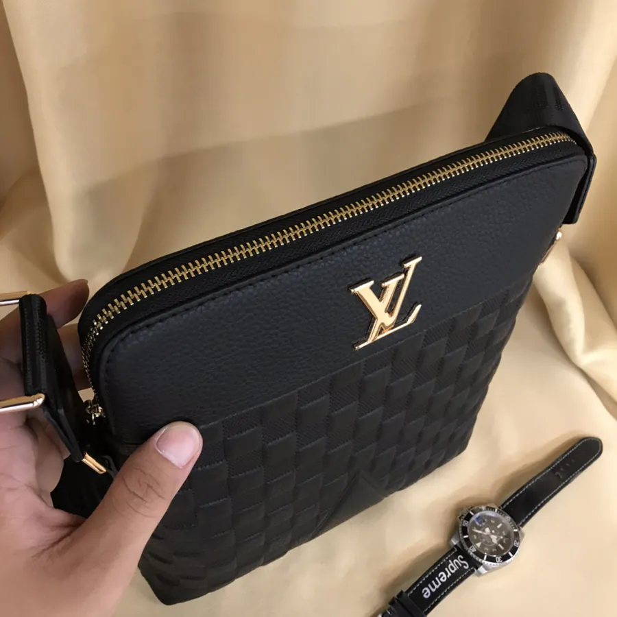 Louis Vuitton Crossbody Bag Premium Italian Calfskin