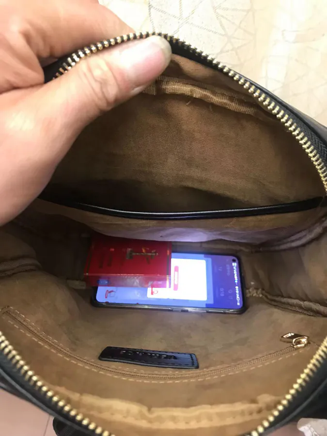 FANJIA 2022 New Crossbody Bag Grained Calfskin, Practical Design