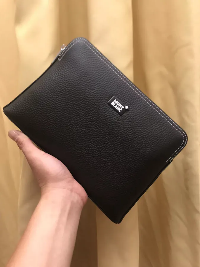 2023 P Family New Double Handle Bag, Grained Calfskin, Practical Design