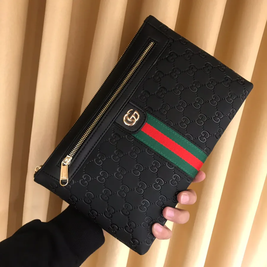 G Brand Double G Logo Handbag