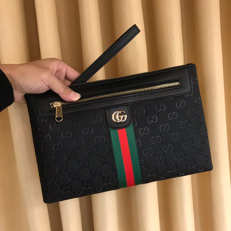 G Brand Double G Logo Handbag