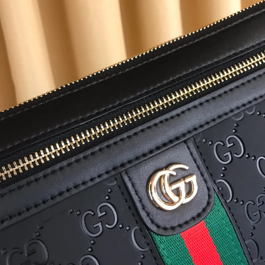 G Brand Double G Logo Handbag