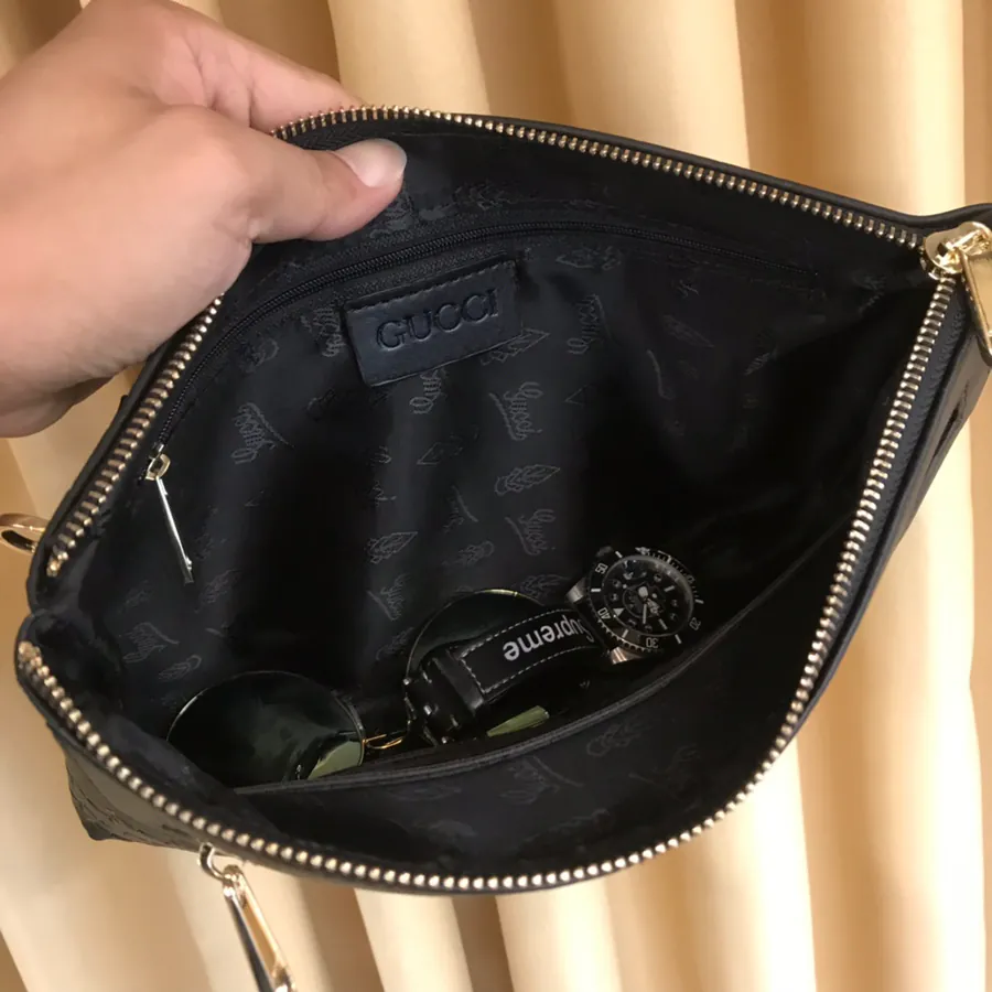 G Brand Double G Logo Handbag