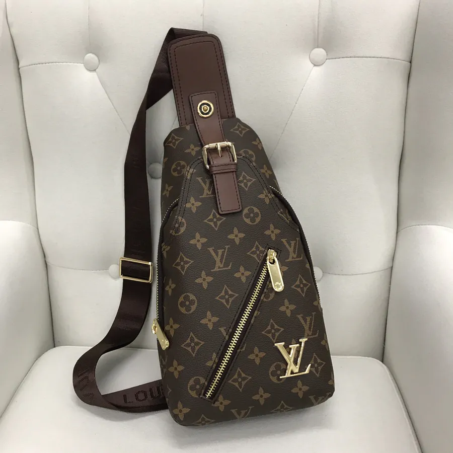 V Home Chest Bag Premium Leather, Sleek Design